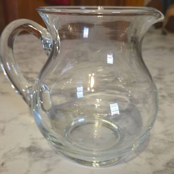 Clear Glass Pitcher - Picture 5 of 8